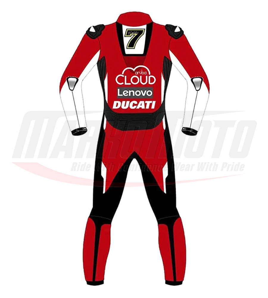 Chaz Davies Ducati Aruba it Motorcycle MotoGP Race Suit 2020