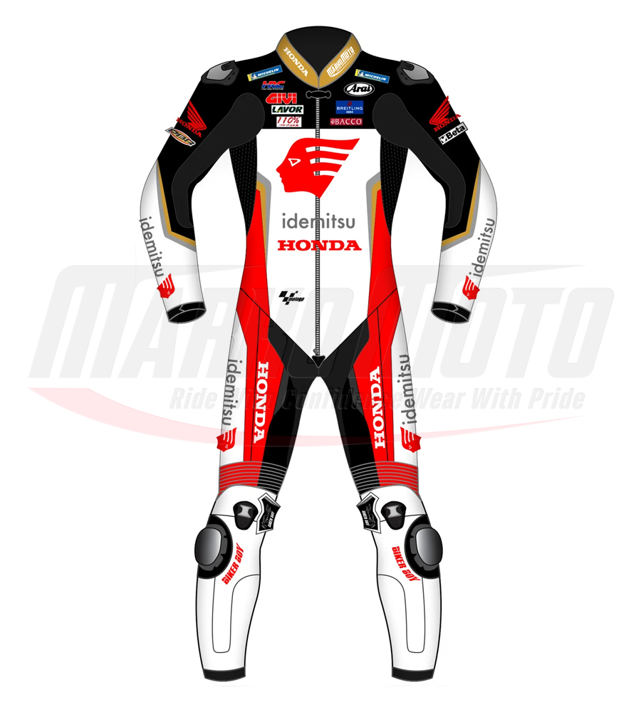 Leather Track Racing Suit Motorcycle Takaaki Nakagami MotoGP 2022 1pcs & 2pcs