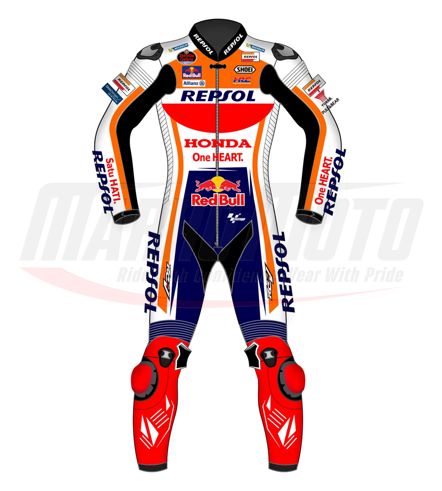 Honda Motorcycle Leathers Racing Suit Marc Marquez MotoGP 2022 1pcs & 2pcs