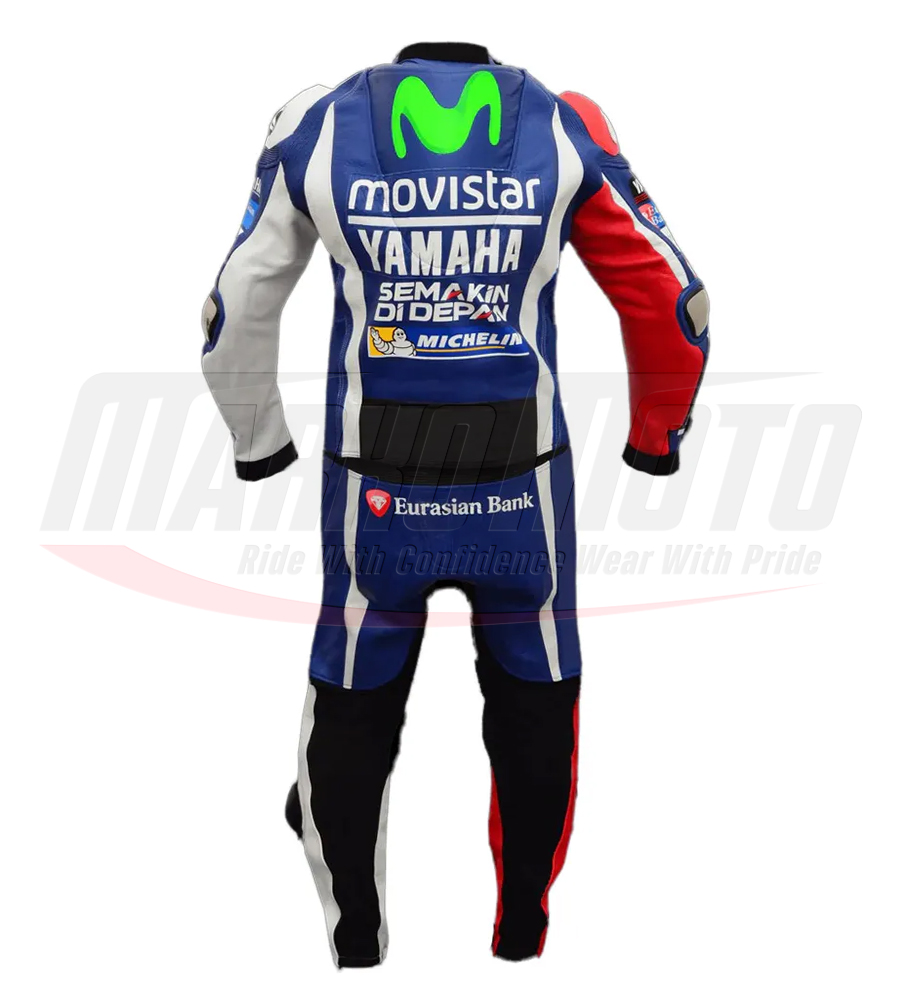 Jorge Lorenzo Movistar MotoGP Motorcycle Racing Leather Suit 2016