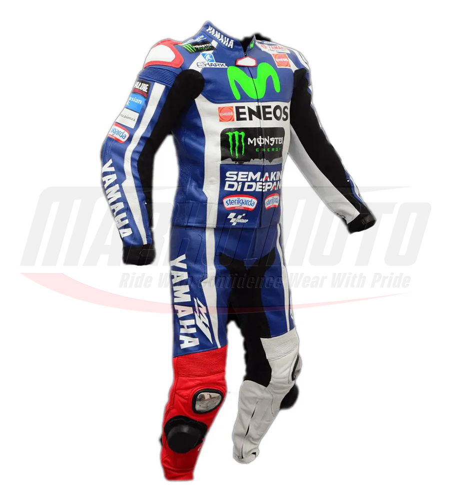 Jorge Lorenzo Movistar MotoGP Motorcycle Racing Leather Suit 2016