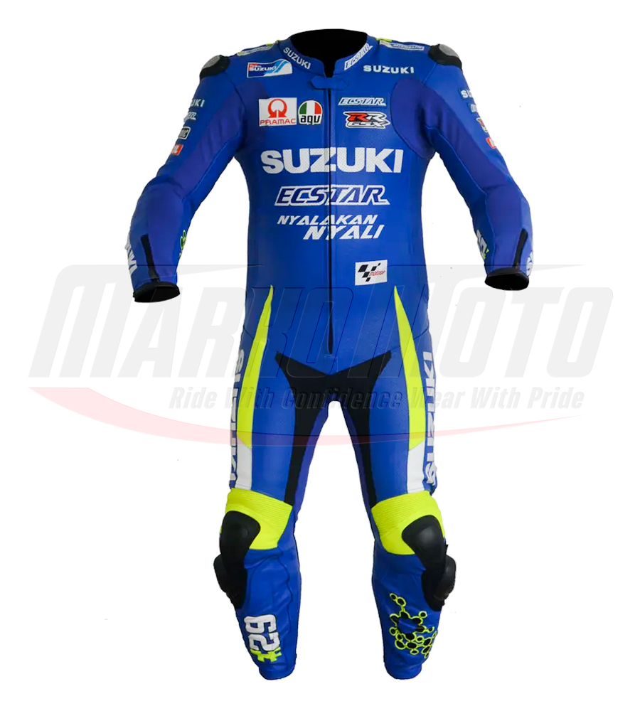 Andrea Iannone Suzuki Motorcycle Racing Leather Suit 2017