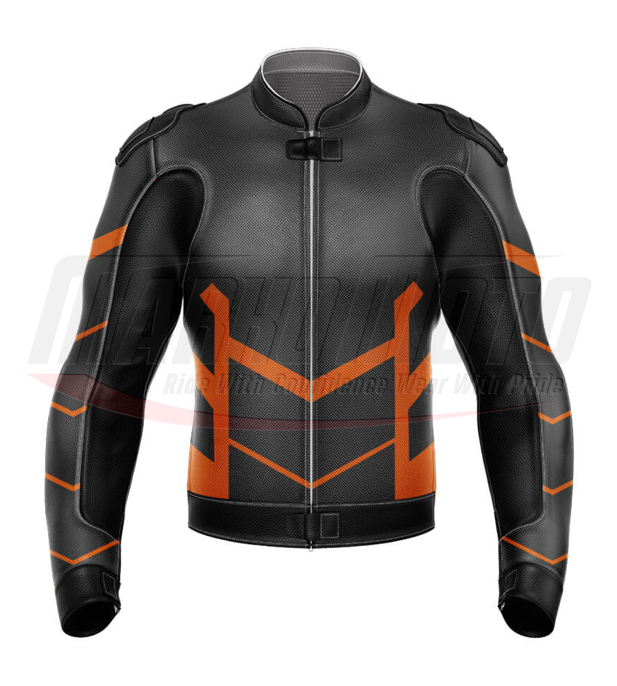 Marko P6 Motorbike Racing Leather Jacket for Men & Women