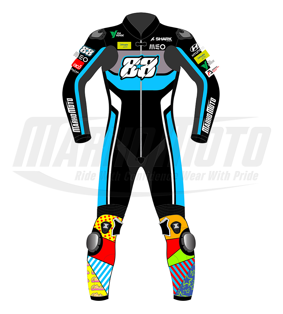 Motorbike Biker Race Suit For Street Riding Miguel Oliveira Winter Test 2023 1pcs & 2pcs