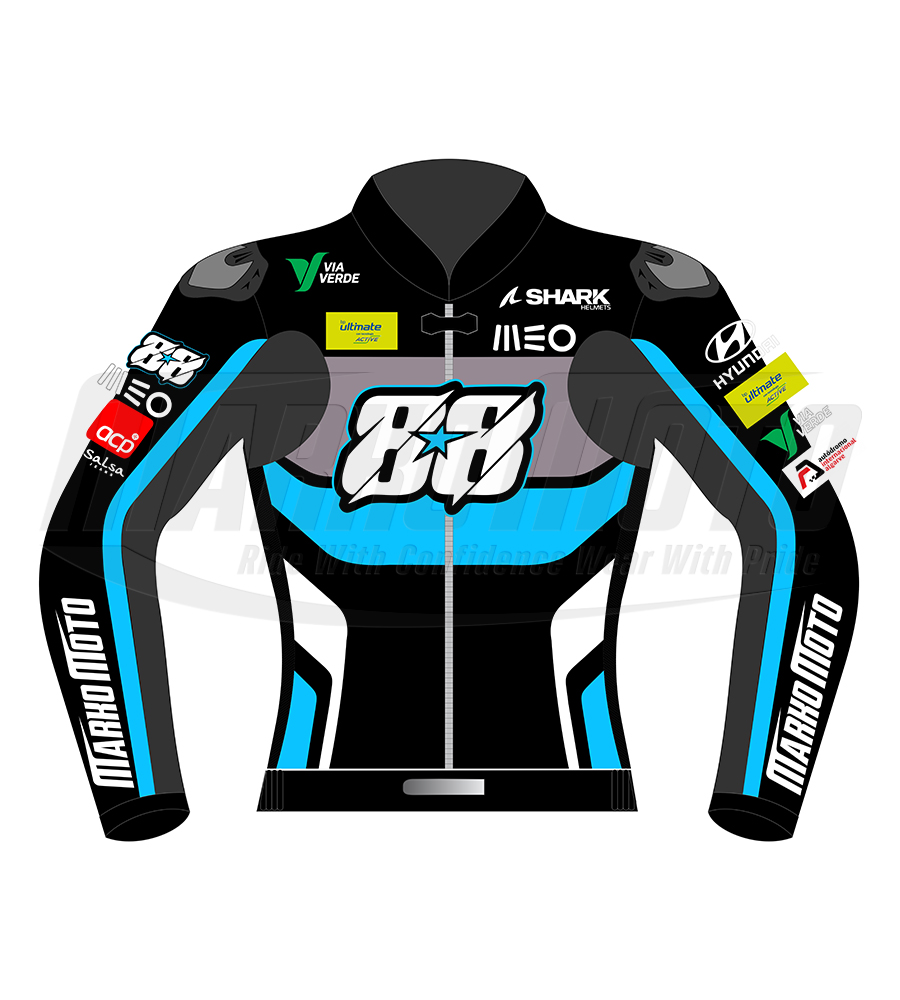Aprilia Motorcycle Racing Biker Jacket Miguel Oliveira Winter Test 2023 For Men & Women