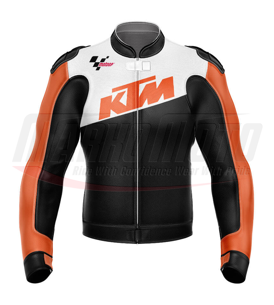 KTM Motorcycle Racing Leather Jacket - KTM Jacket for Men & Women