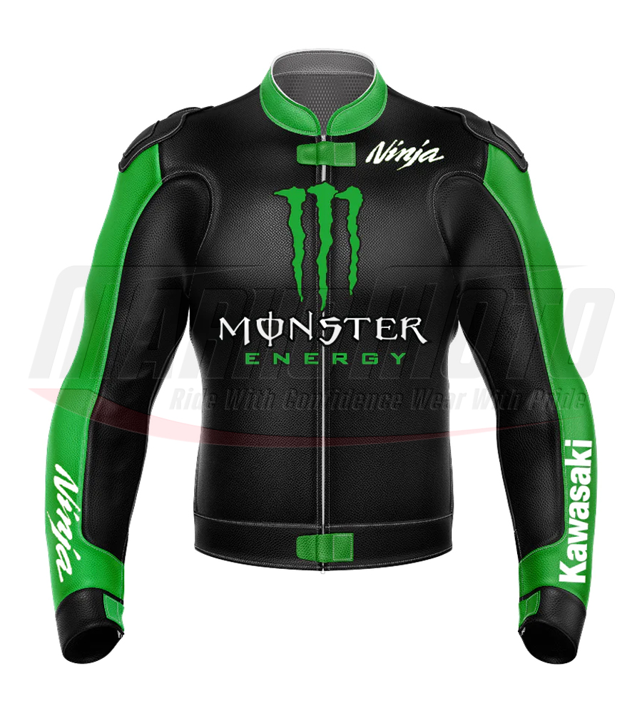 Kawasaki Ninja Motorcycle Racing Jacket - MotoGP Jackets for Men & Women