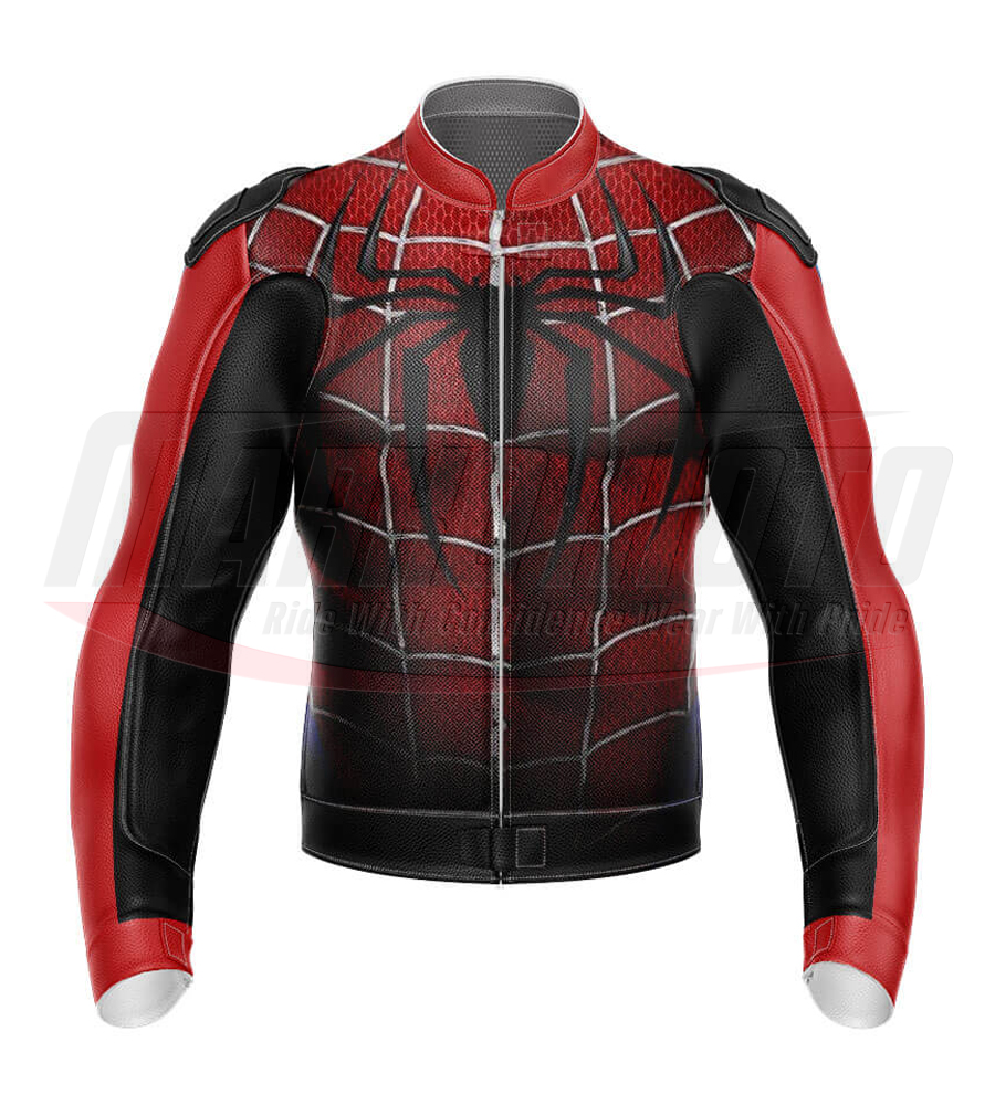 Spider man Motorbike, Motorcycle Racing Leather Jacket for Men & Women