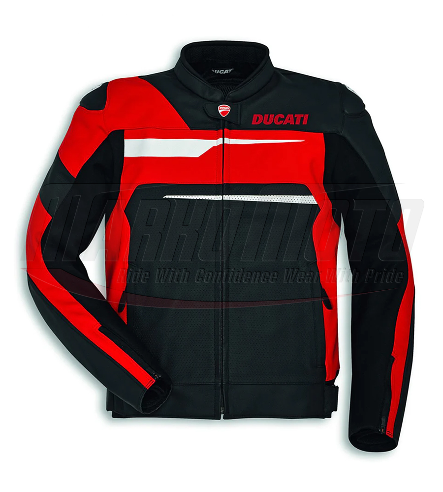 Speed Evo C1 Ducati leather Racing jacket for Men & Women