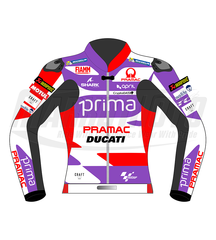 Ducati Pramac Motorcycle Race Jacket Jorge Martin MotoGP 2023 For Men & Women