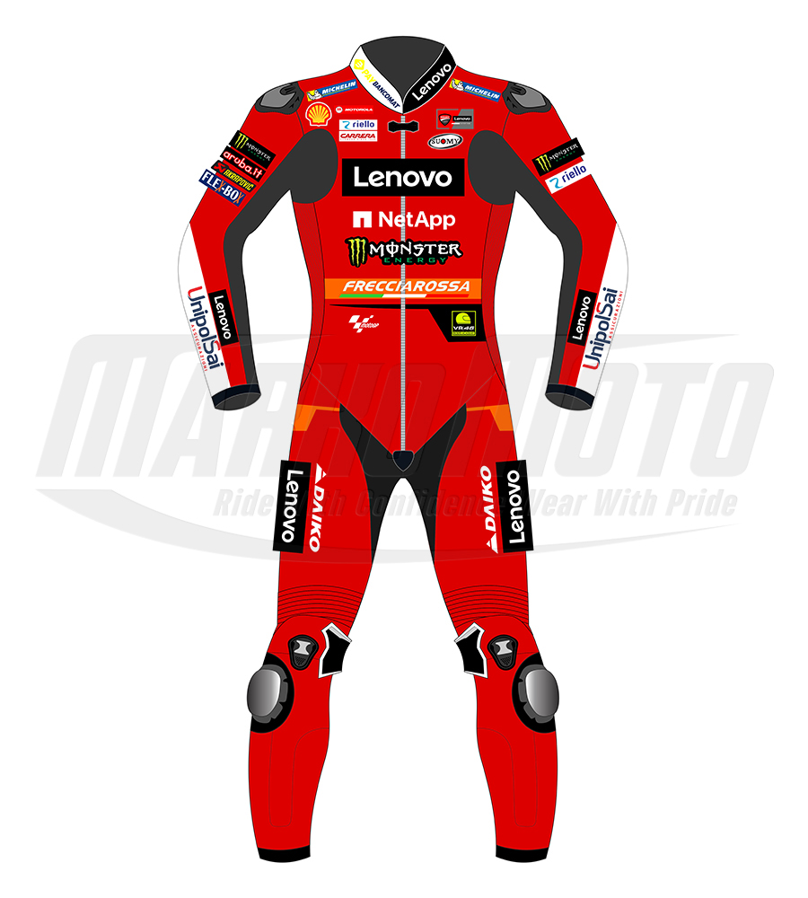 Ducati Motorcycle Racing Suit Francesco Bagnaia MotoGP 2023 1pcs & 2pcs