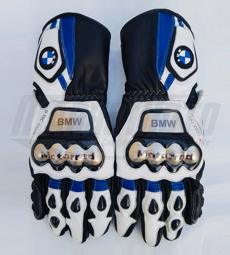 BMW Motorrad Motorcycle Motorbike Racing Leather Gloves MotoGP Racing Gloves