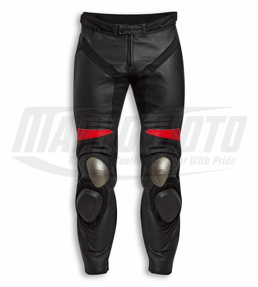 Ducati Speed Evo C1 Riding Pant Kangaroo and Cowhide Leather Racing Pant CE Approved For Men & Women