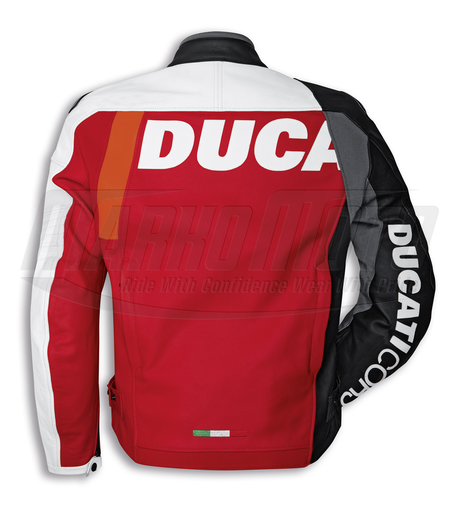 Ducati Speed Evo C2 Perforated Kangaroo and Cowhide Leather Racing Jacket For Men & Women