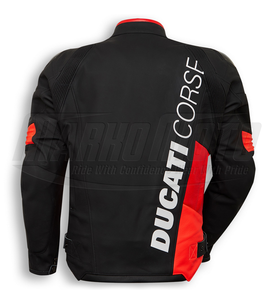 Ducati Corse C6 Riding Jacket Kangaroo and Cowhide Leather Racing Jacket For Men & Women