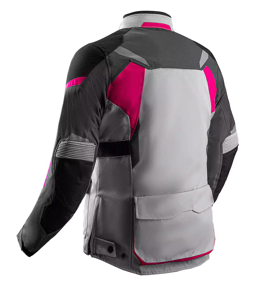 Motorbike Textile Jacket with CE Approved Shoulder, Elbow & Back Protectors