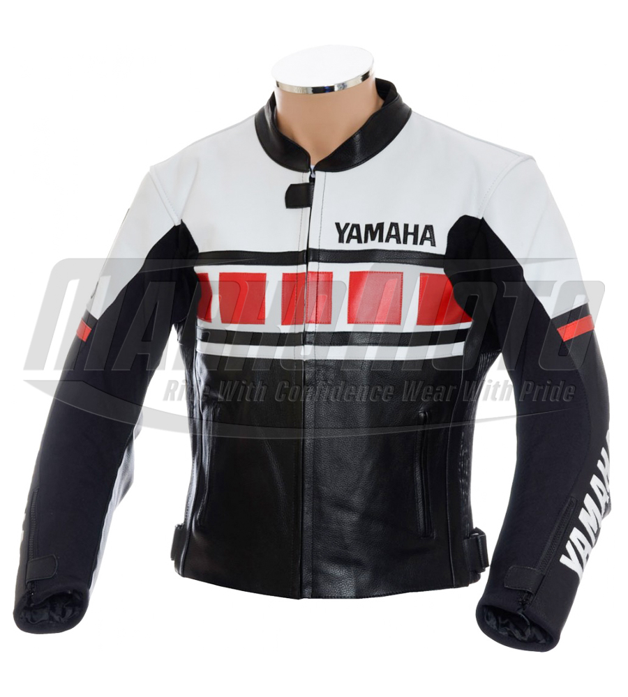 Kenny Roberts Leguna Seca Yamaha Biker Leather Racing Jacket