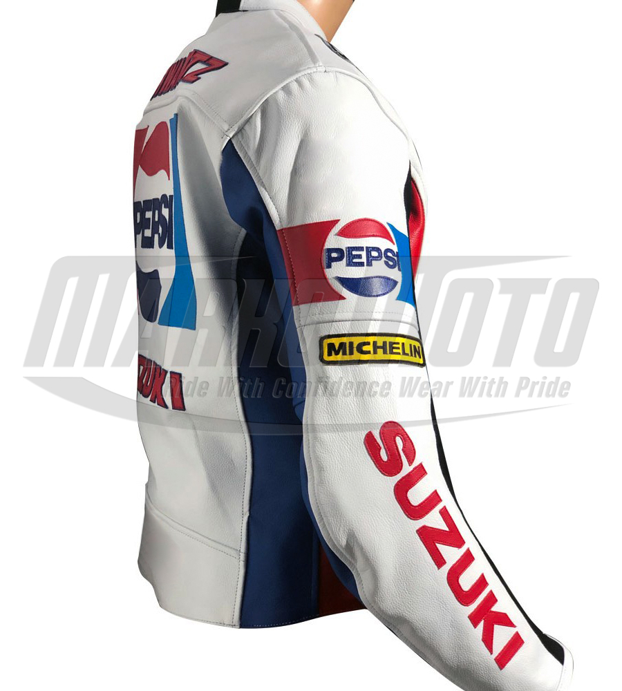 BMW S1000RR Super Sports Motorcycle Leather Racing Jacket