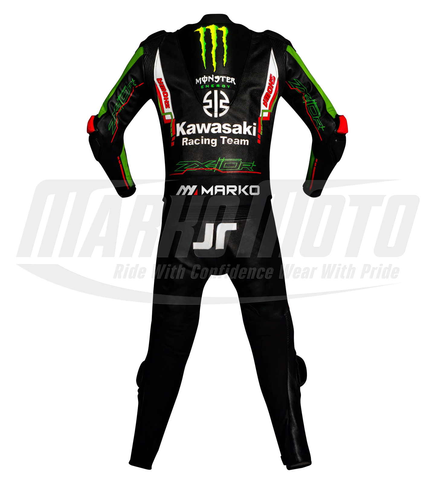 Jonathan Rea Kawasaki Superbike Leathers WSBK 2023 Motorcycle Racing Suit 1pc & 2pcs