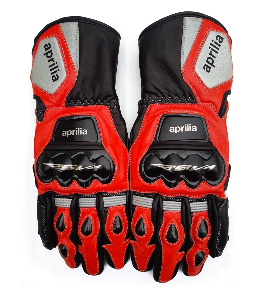 MV Agusta MotoGP Motorbike/ Motorcycle Racing Leather Gloves