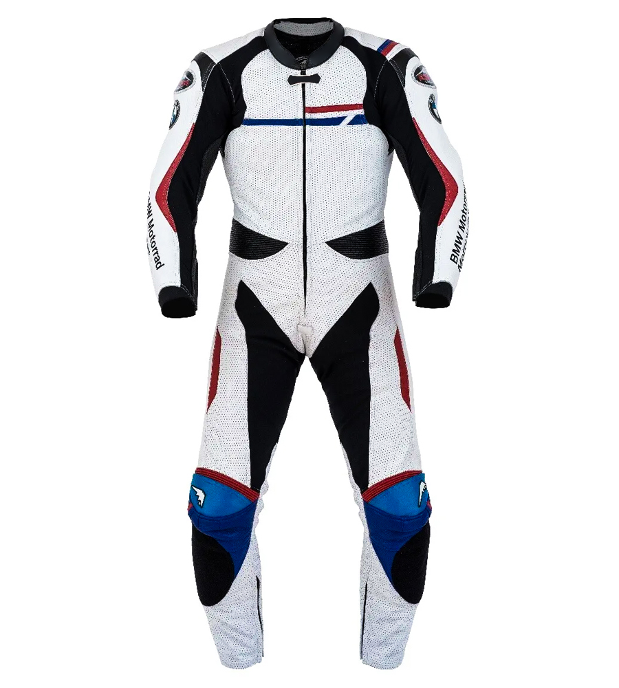 BMW Motorrad Motorcycle Leather Racing Suit 1pcs & 2pcs
